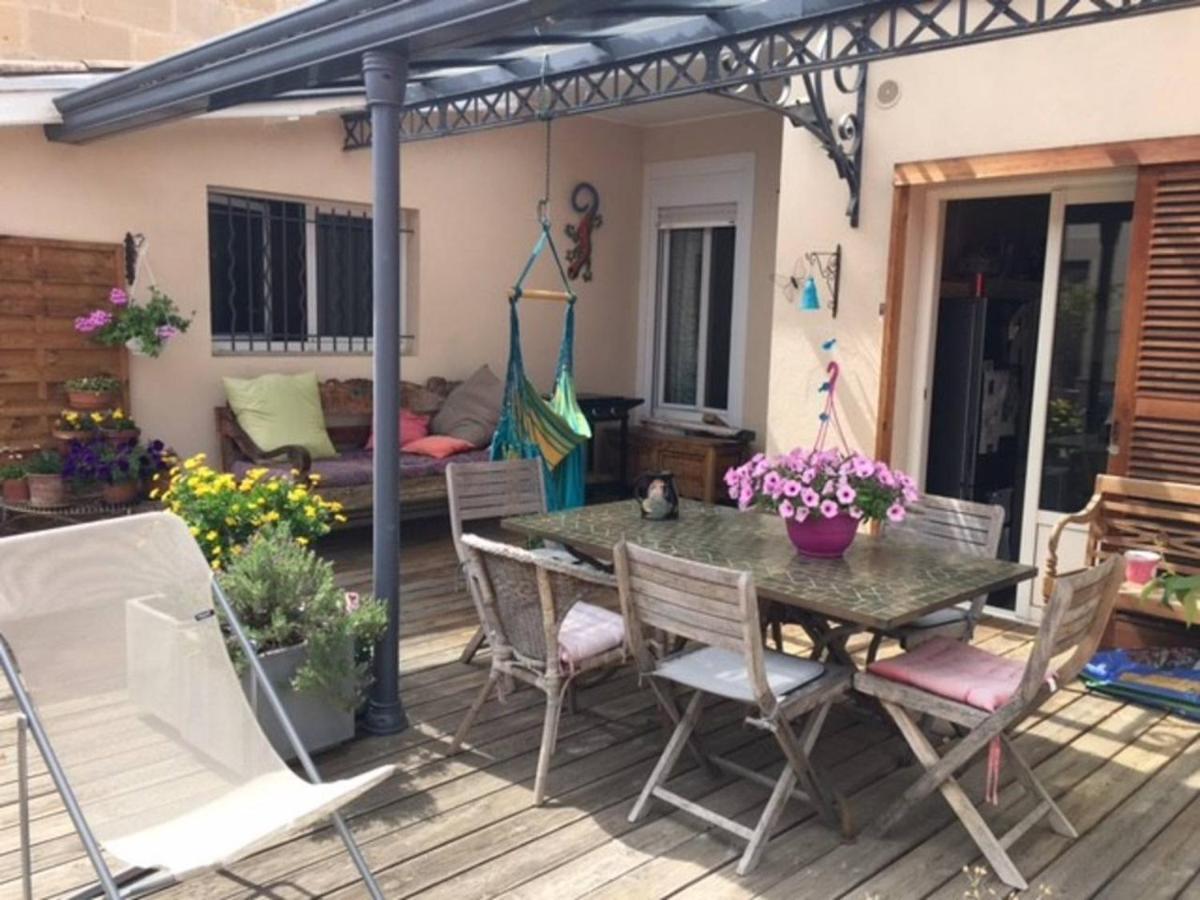Calme , Proche Du Centre, Grande Terrasse, Petit Dejeuner Bordeaux Exterior photo